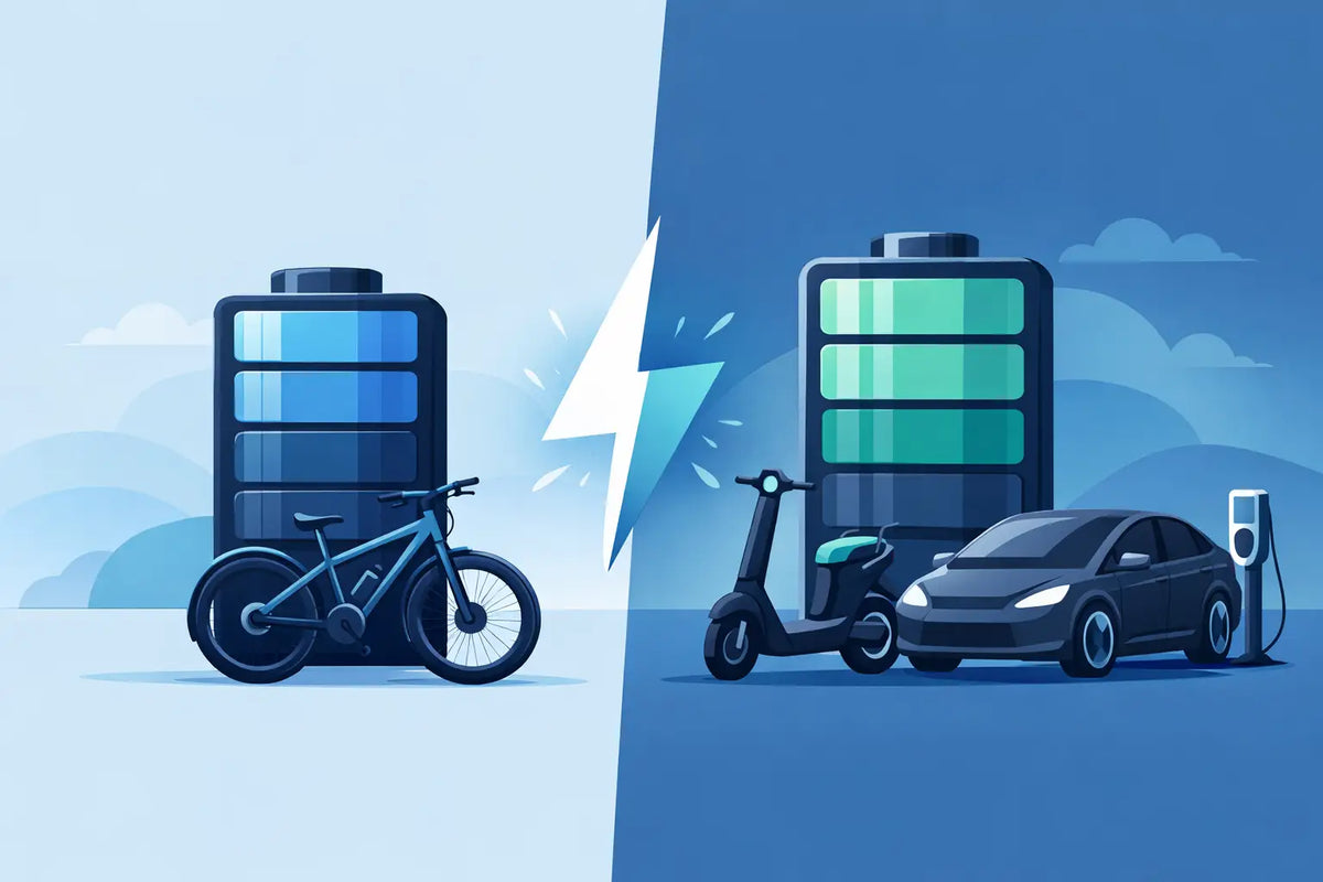 36V versus 52V batteripakke: Hva passer?