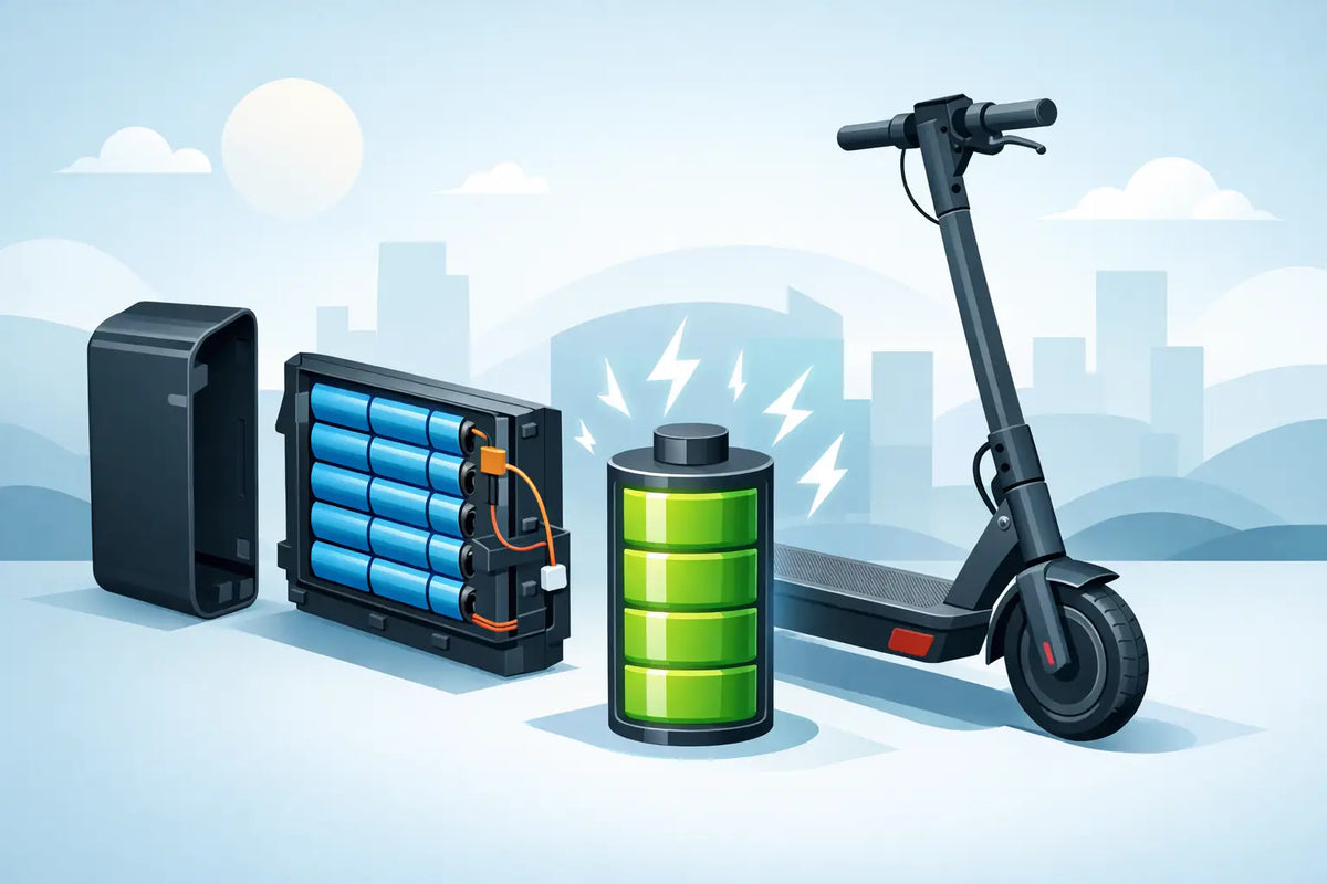 Riktig batteri til E-Wheels E2S V2 i 36V
