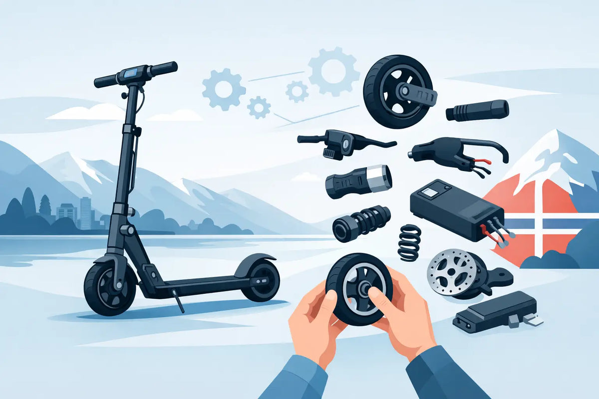 Kugoo S3-reservedeler i Norge: velg riktig del