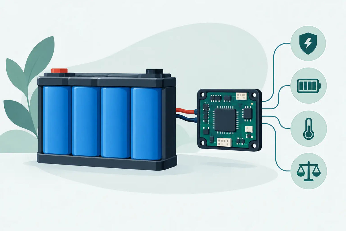 Trenger batteriet en BMS? Slik velger du riktig