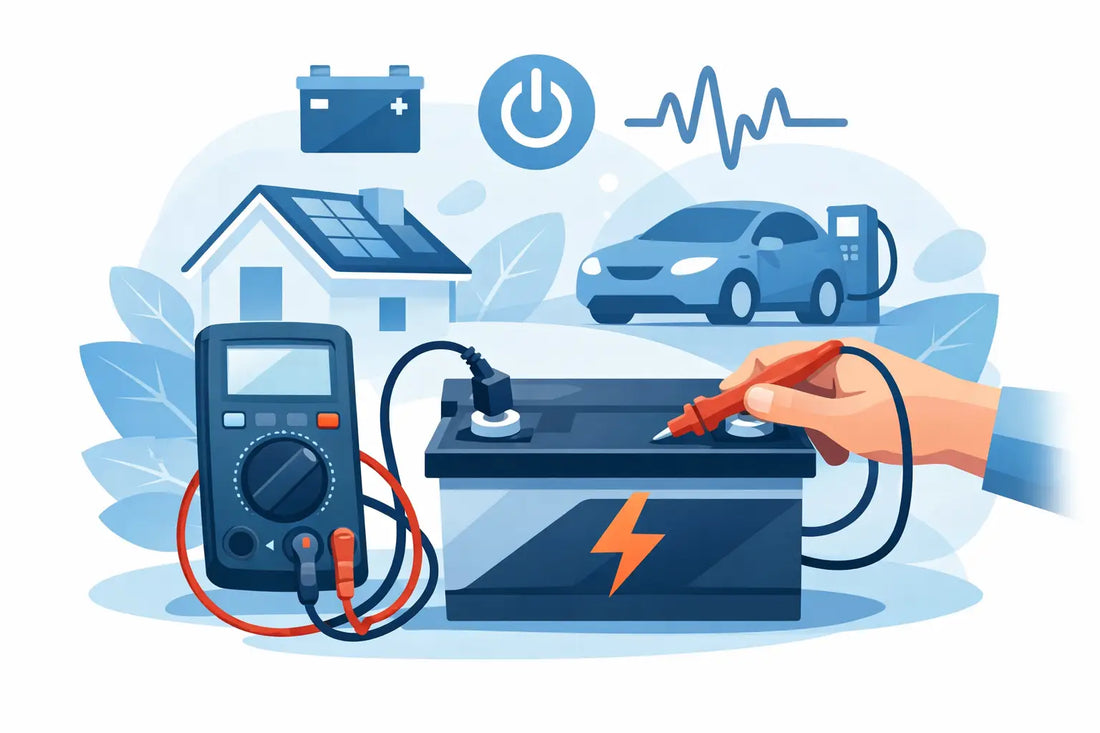Slik måler du batterispenning hjemme riktig