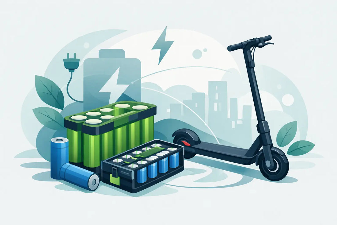 Battericeller til elsparkesykkel - riktig valg