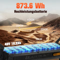 800W Elektrisk Sparkesykkel – 35 km/t – 48V 13Ah / 18.2Ah – Opptil 40 km Rekkevidde