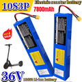 E2S Batterier 36V 7,8Ah Li-Ion batteri for elektrisk sparkesykkel med 10S3P celler, høykvalitets og pålitelig.