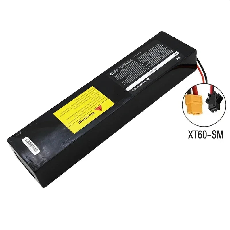 36V 10Ah Batteri til Elsparkesykkel – XT60 324Wh Lithium-ion 10S3P med 2000W BMS | 300×71×39mm
