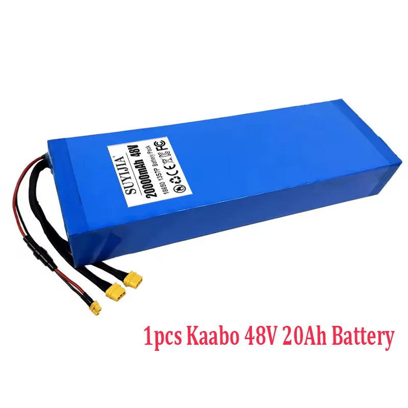 Original Kaabo Mantis 8 48V 21Ah Battery 2 Output Port 1 Input Port for Dual Motor Kaabo Mantis 8 48V 21Ah Electric Scooter