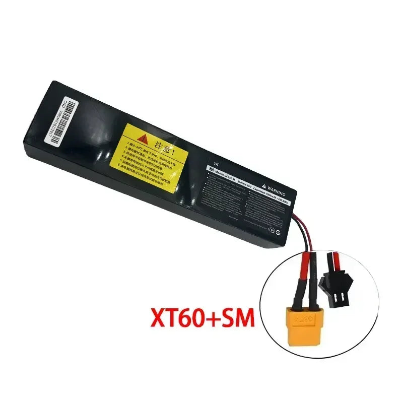 36V 9.8Ah Batteri til E-Wheels E2S / Kugoo S1 S2 S3 – 10S3P 18650 Lithium-ion Batteripakke 300x40x70mm